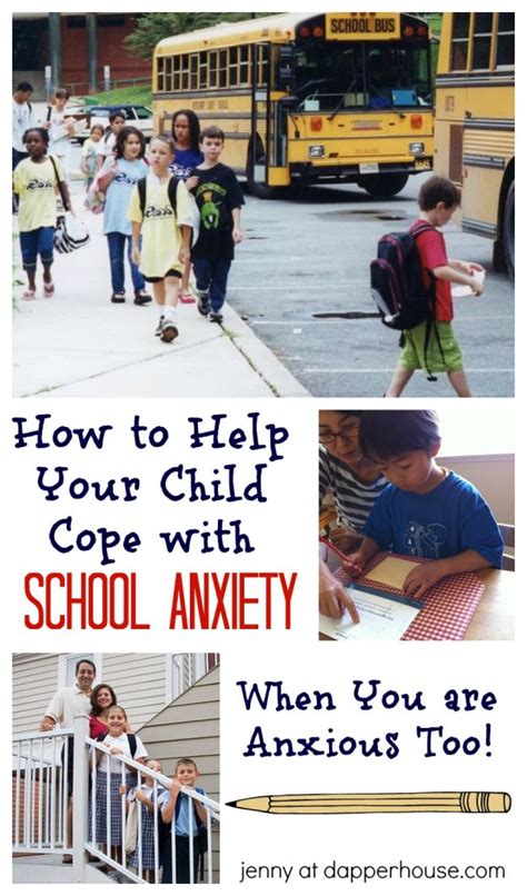 How To Help Your Child Cope With School Anxiety When You