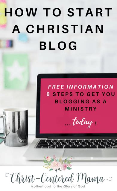 How To Start A Christian Blog Step By Step Christ Centered Mama