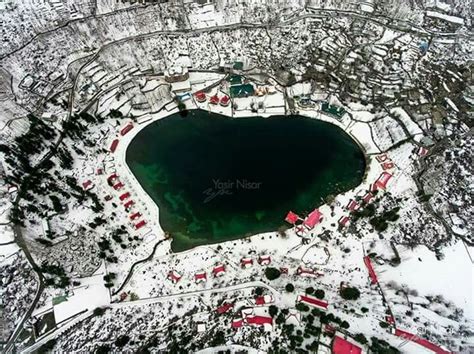 Shangrila Resort And Lower Kachura Lake After The Heavy