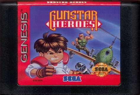 Gunstar Heroes 1993 Genesis Box Cover Art Mobygames
