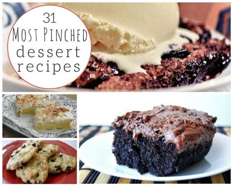 31 Most Pinched Dessert Recipes Just A Pinch