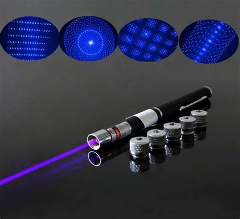 100mw 405nm Violet Laser Pointer With Five Laser Heads In Woodworking