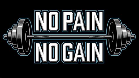 No Pain No Gain Logo