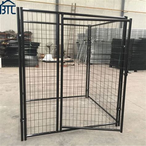 Powder Coated Or Galvanized Wire Mesh Metal Dog Kennel Pet Cages