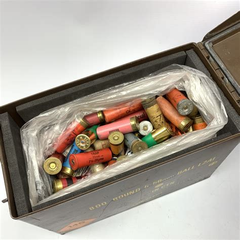 Assorted Shotgun Cartridges Including Primed 12 Bore Loaded 410 20