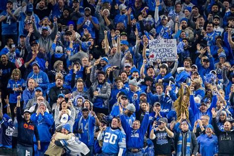 see 32 historic moments from detroit lions first playoff win in over three decades