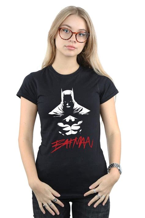 T Shirts Batman Shadows Cotton T Shirt Dc Comics