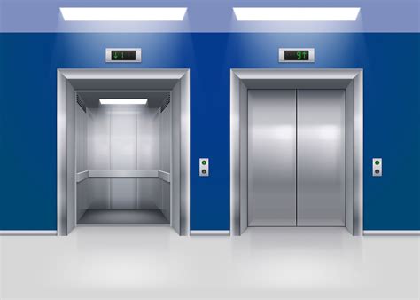 elevator doors opening and closing