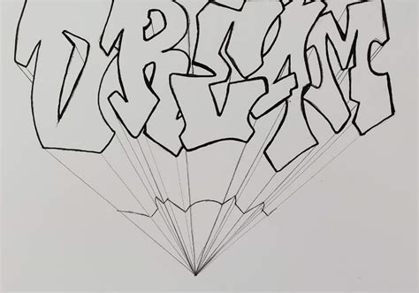 How To Draw 3d Letters Graffiti