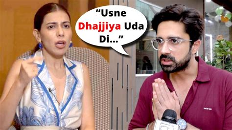 Bigg Boss Fame Avinash Sachdev Lashes Out At Ex Girlfriend Palak