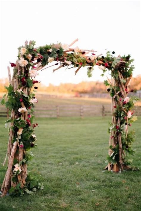 45 Amazing Wedding Ceremony Arches And Altars To Get Inspired Deer