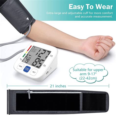 Blood Pressure Machine Extra Large Upper Arm Bp Cuff Digital Bp
