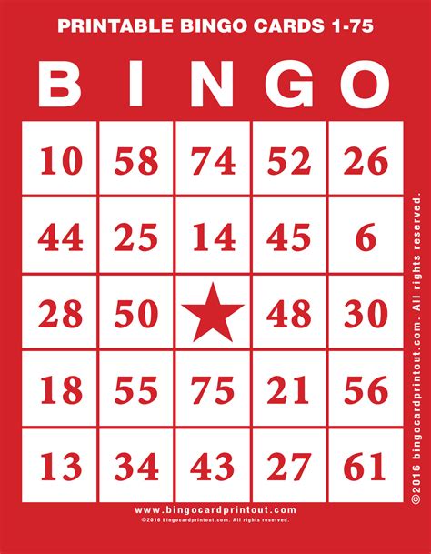 100 Free Printable Bingo Cards 1 Images And Photos Finder