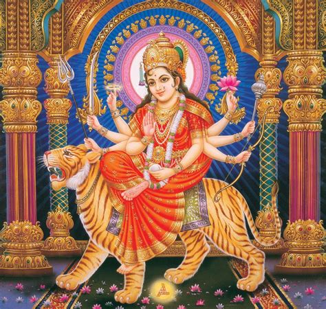 The Hindu Goddess Durga The Goddess Garden