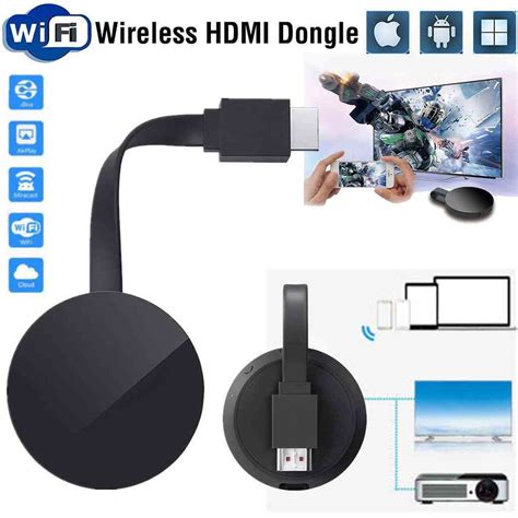 Wireless Hdmi Dongle Wifi Display Dongle Receiver Tv Miracast Idolk