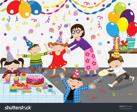 51191 Birthday Party Clip Art Images Stock Photos And Vectors