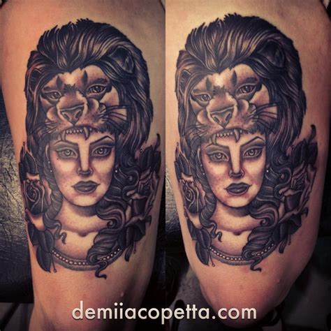 Kit at honey ink or harley kirkwood at tribal. My girl with lion headdress, by Demi Iacopetta from Tribal ...