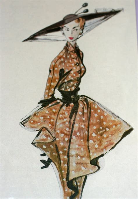 Elegant Vintage Fashion Sketches