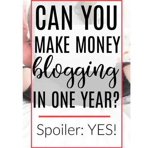 Can you make money blogging online. Can You Make Money Blogging in One Year? - Caroline Vencil