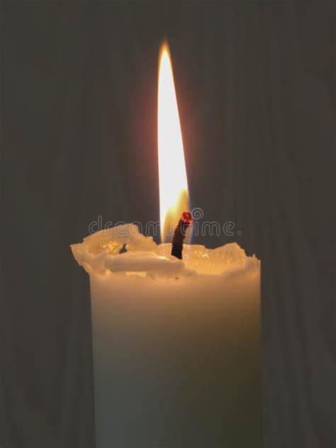 Lit Candle Closeup Stock Photo Image Of Prayer Pray 99621202