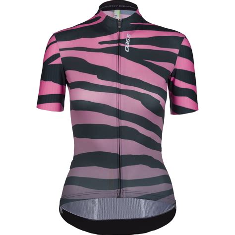 q36 5 g1 damen kurzarmtrikot tiger pink bike24