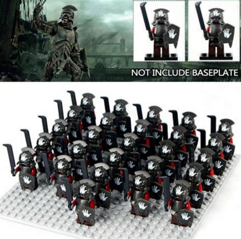 21pcs Mordor Orc Army Military The Lord Of The Rings Lego Moc