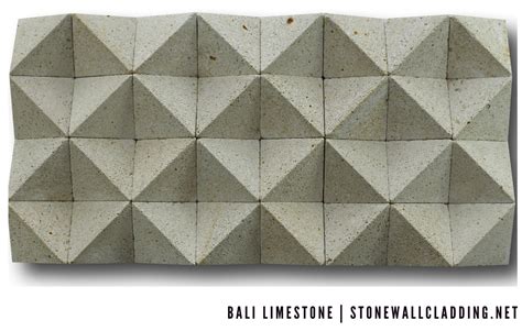 White Limestone Cladding Bali Stone Wall Cladding