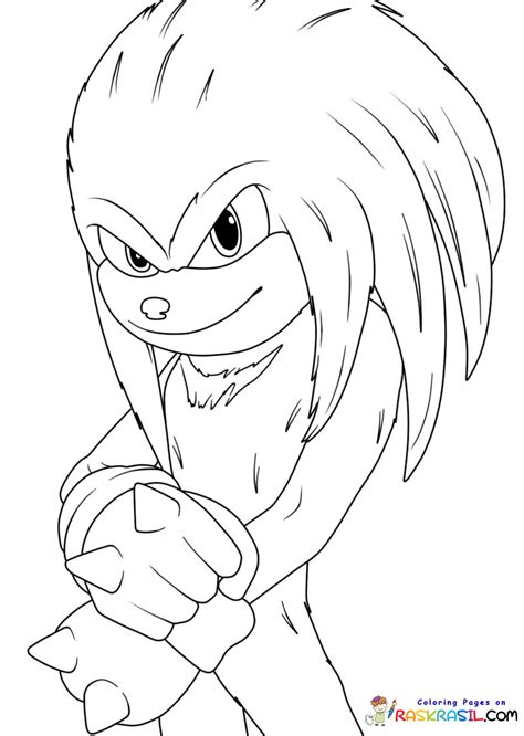 Dibujos De Tikal The Echidna De Sonic Para Colorear Para Colorear PDMREA