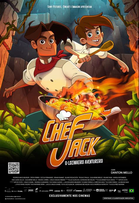 AToupeira Confira trailer e pôster da animação Chef Jack O