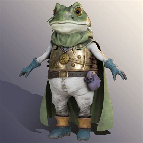 Frog Chrono Trigger Cgtrader