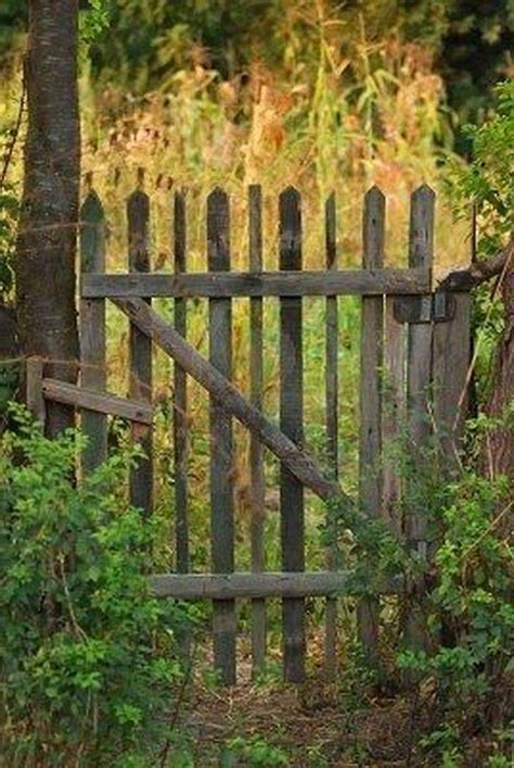 22 Rustic Garden Fence Design Ideas To Try This Year Sharonsable