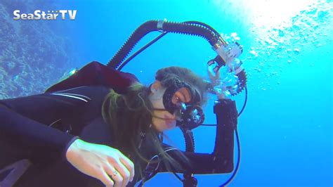 Frogwoman Female Scuba Divers In Action Underwater Combat Scuba