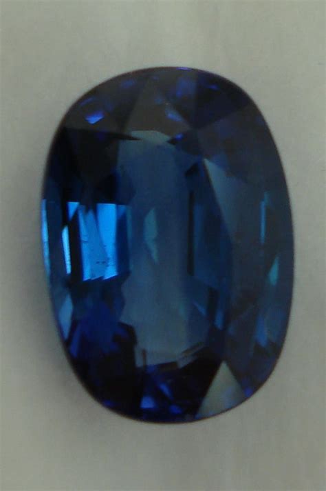 Loose Royal Blue Ceylon Sapphires Oval Ceylon Sapphire Cushion Cut