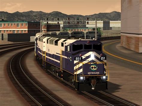 Msts Metrolink The Digitalrails Virtual Railroad Screen Shot Archive