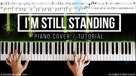 Im Still Standing Piano Instrumental How To Play Im Still Standing