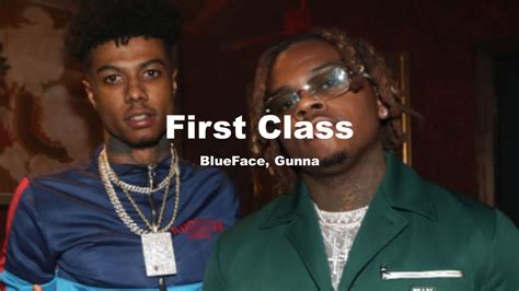 Blueface First Classlyricsft Gunna Youtube