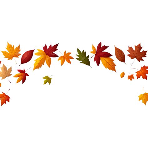Autumn With Beautiful Leaves Illustration Element Autumn Leaves Png