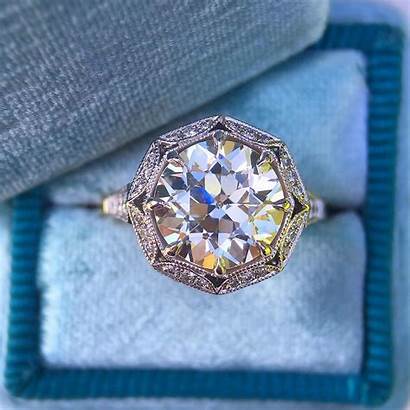 Engagement Ring Unique Diamond Gold Designs Inspired