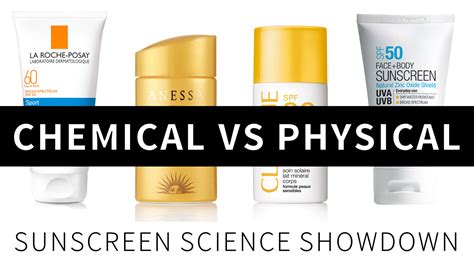 Chemical Vs Physical Sunscreens The Science Lab Muffin Beauty Science