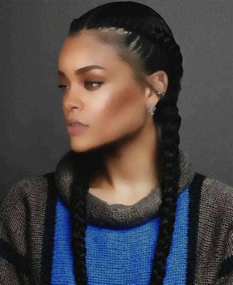 Rihanna Makeup Rihanna Riri Rihanna Style Black Girls Hairstyles