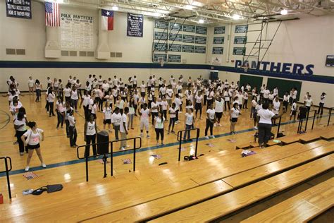 Polk Middle School Holds Flash Mob To Promote Physical Fitness Flickr