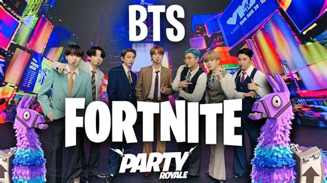 🔴 Live Bts X Fortnite Party Royale Dynanite 25th 8pm Est Youtube