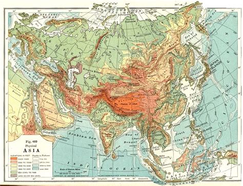 Azija Zemljevidi