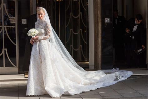 Nicky Hilton Looks Stunning In Valentino Wedding Gown As