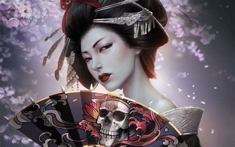 Geisha Art Wallpapers Top Free Geisha Art Backgrounds Wallpaperaccess