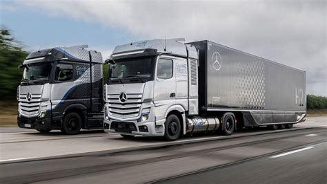 Daimler Truck Plant Wasserstoff Lkw Mit 1 000 Kilometern Reichweite