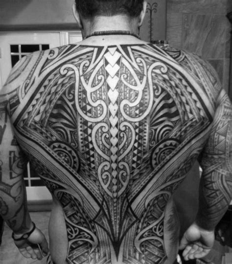 Full Body Maori Tattoo Design For Guys Inkism