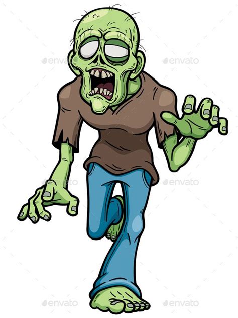 Zombie Cartoons Zombie Illustration