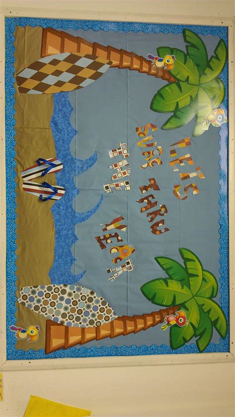My Bulletin Board Beach Theme Classroom Classroom