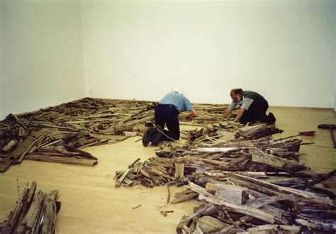 Peter Foolen Richard Long Rhine Driftwood